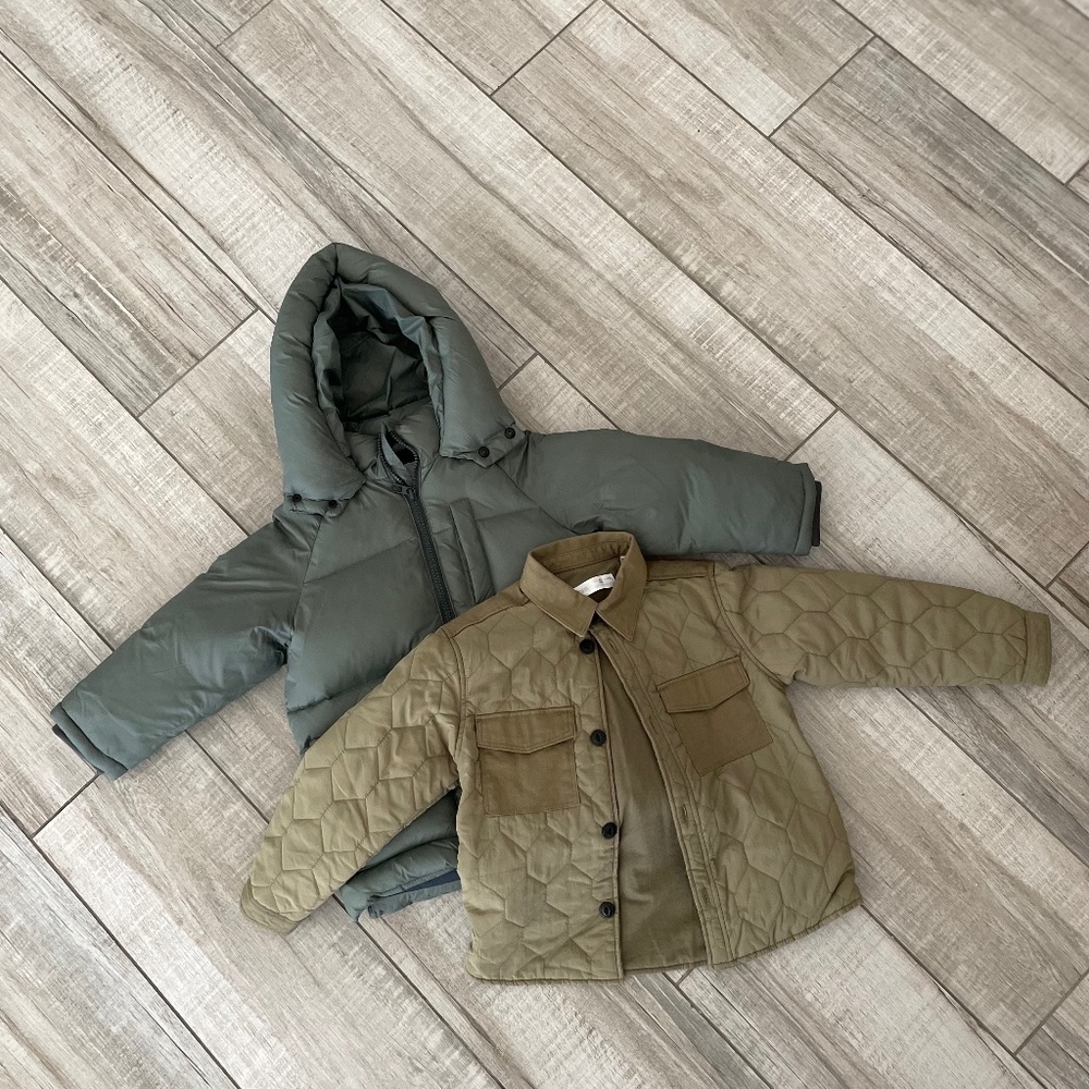 2 Zara Kids 4-5yrs Jackets/Coats